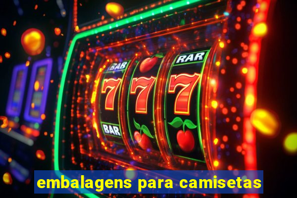embalagens para camisetas